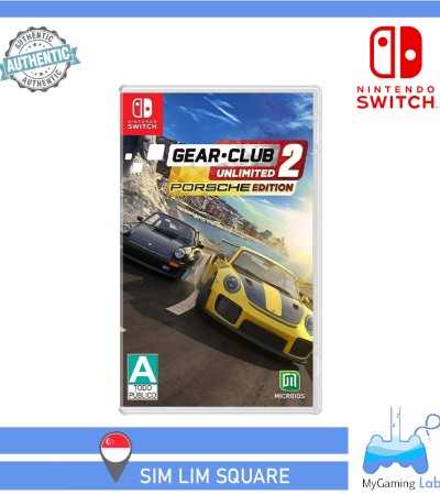 [SG] Nintendo Switch Game Gear Club Unlimited 2 Porsche Edition (Multiplayer Racing Games)