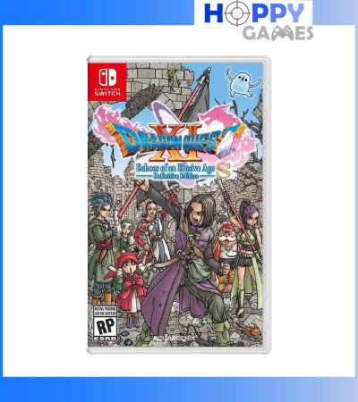 *CASHBACK + FREE SHIPPING* Dragon Quest XI S Echoes of an Elusive Age Definitive Edition Nintendo Switch [ASIA COVER - FULL ENGLISH GAMEPLAY]