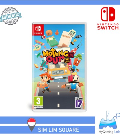 [SG] Nintendo Switch Game Moving Out (Physical Cartridge)